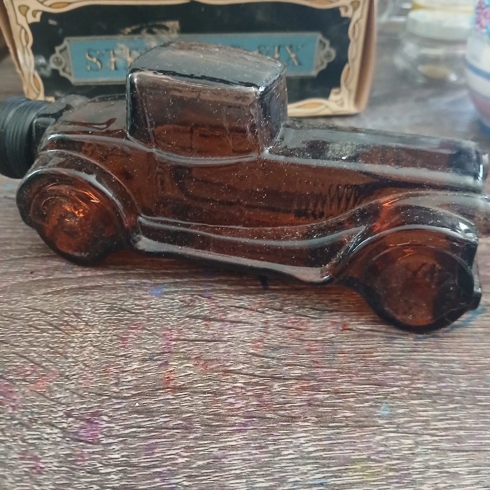 !Sterling six car decanter aftershave with box